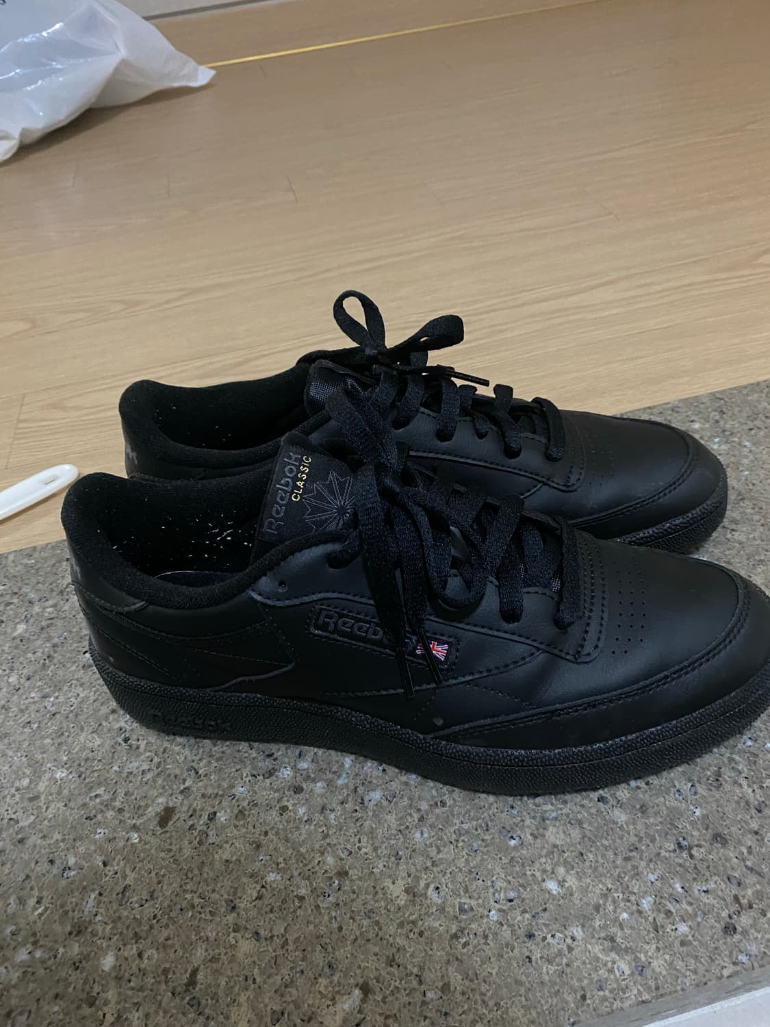 리복 클럽c 85 블랙 상품이미지1