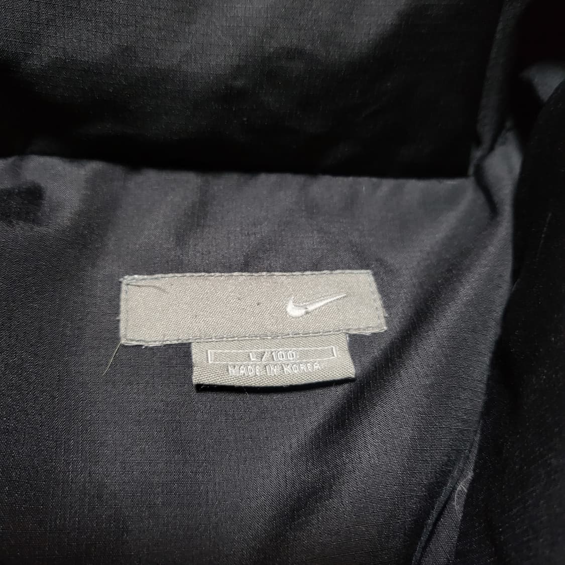 (L) 00s nike 올드스쿨 나이키패딩 나이키덕다운 뉴챔프패딩 상품이미지9