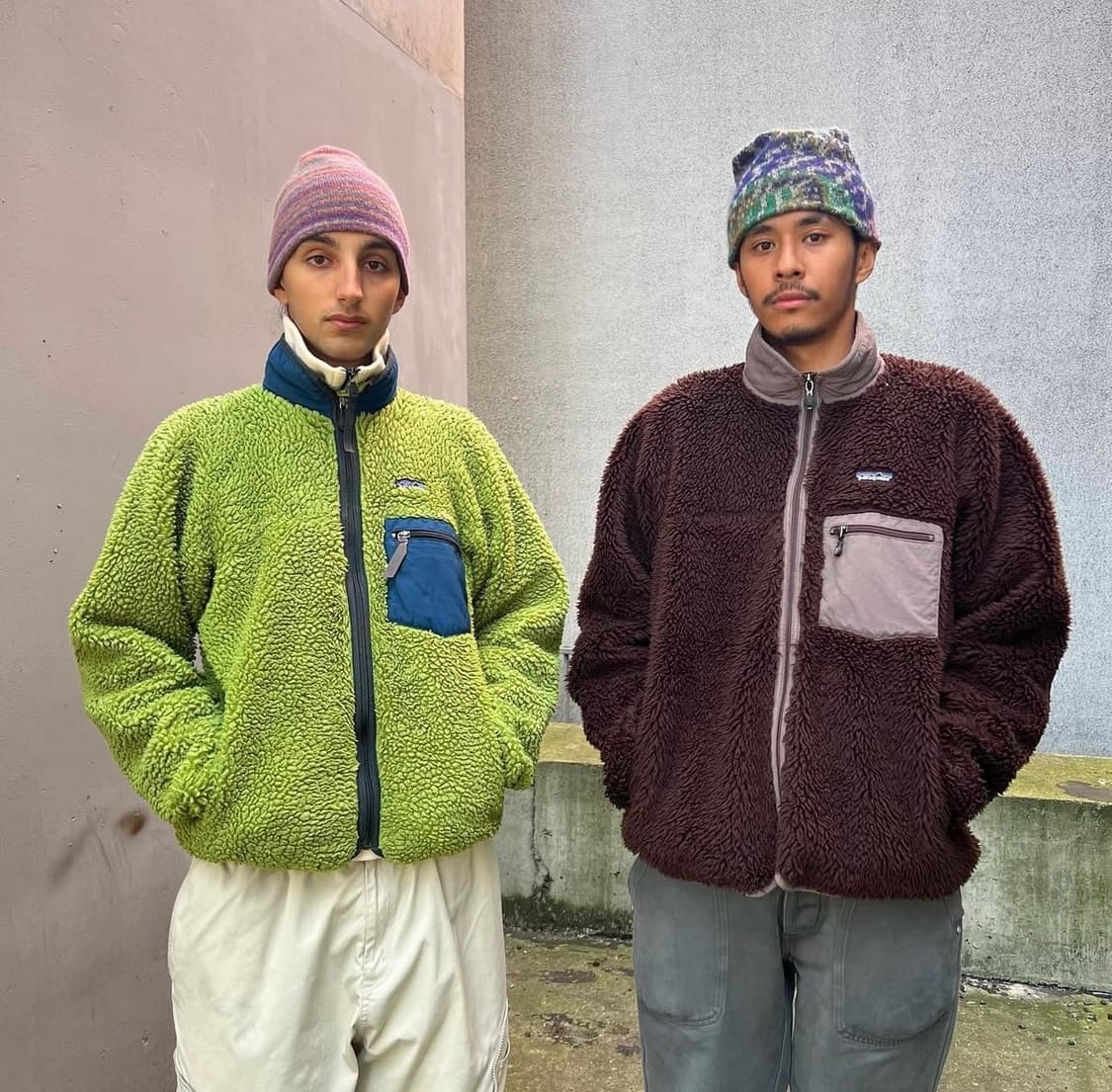 [XL] 파타고니아 빈티지 딥파일 그린컬러 상품이미지1