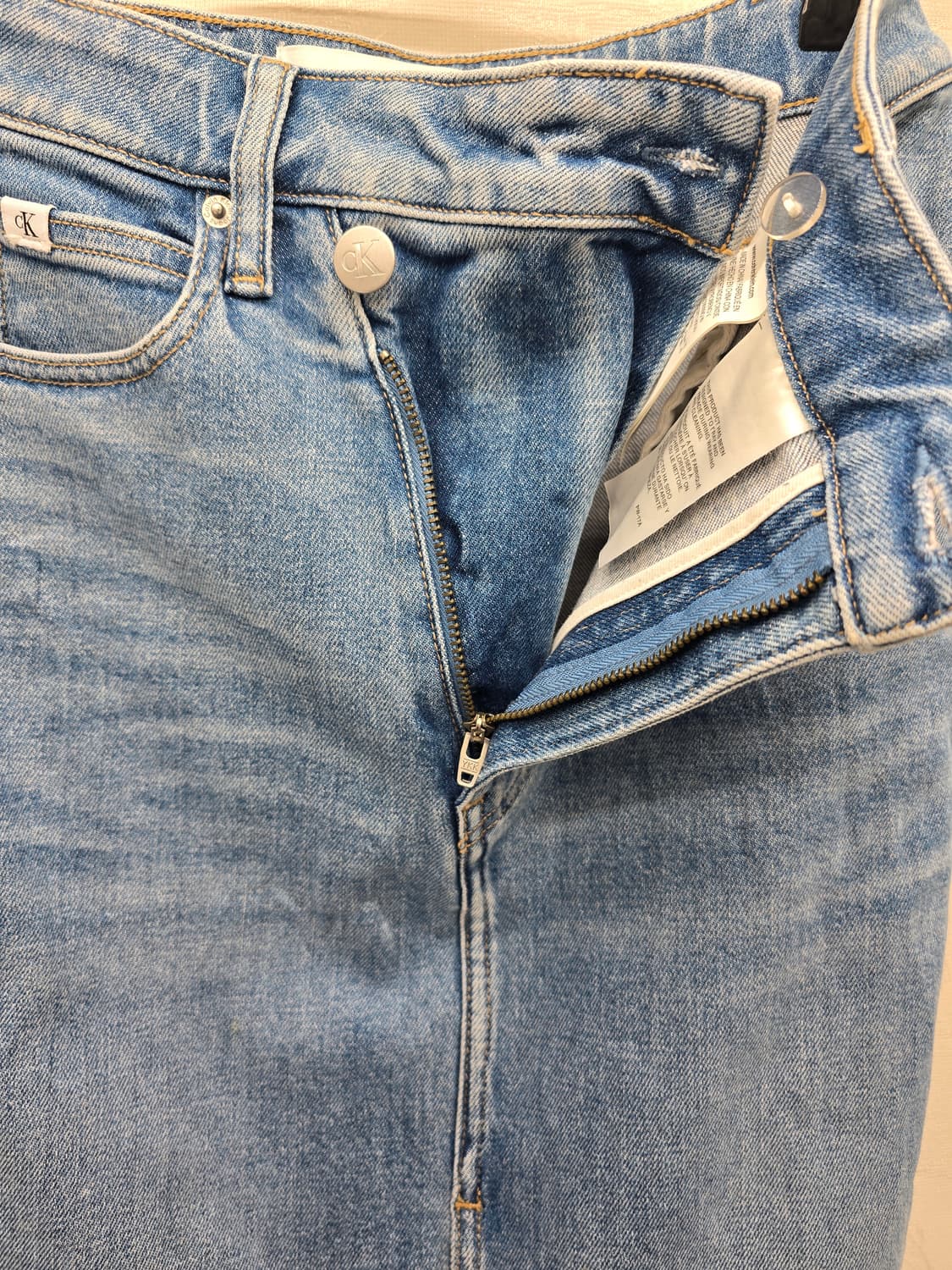 캘빈클라인 데님 스커트 청치마 상품이미지8