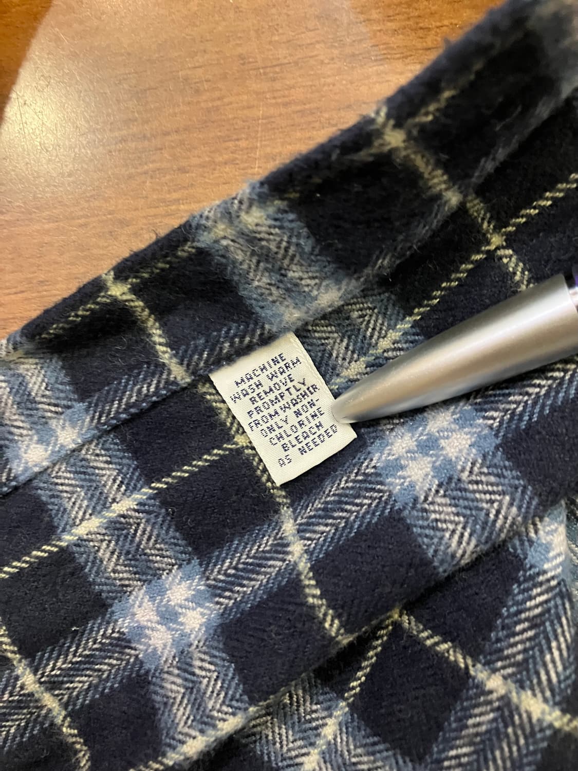 폴로랄프로렌 플란넬 체크셔츠 L 상품이미지5