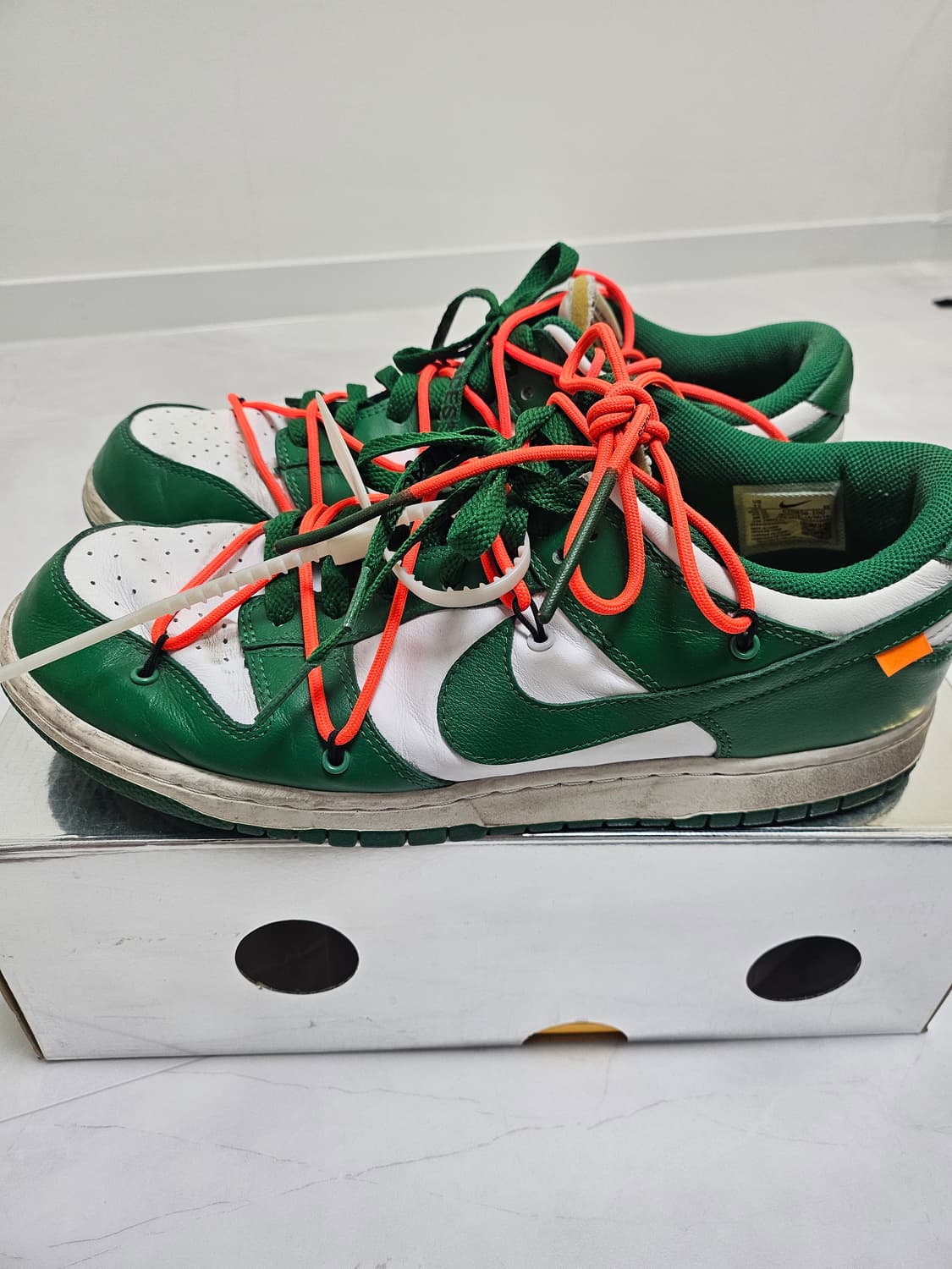 나이키 오프화이트 덩크 그린 상품이미지3