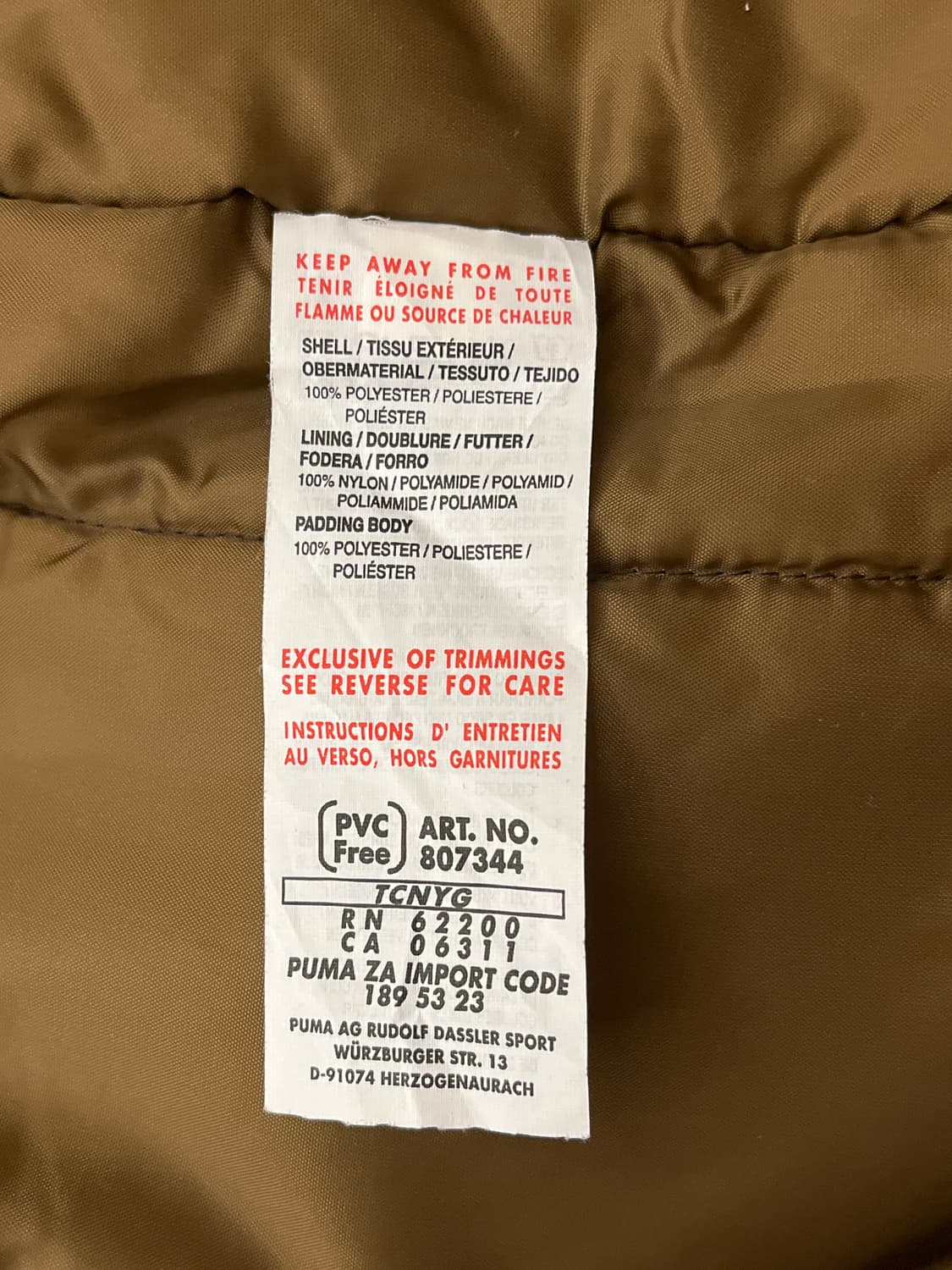 PUMA 푸마 자켓 상품이미지5