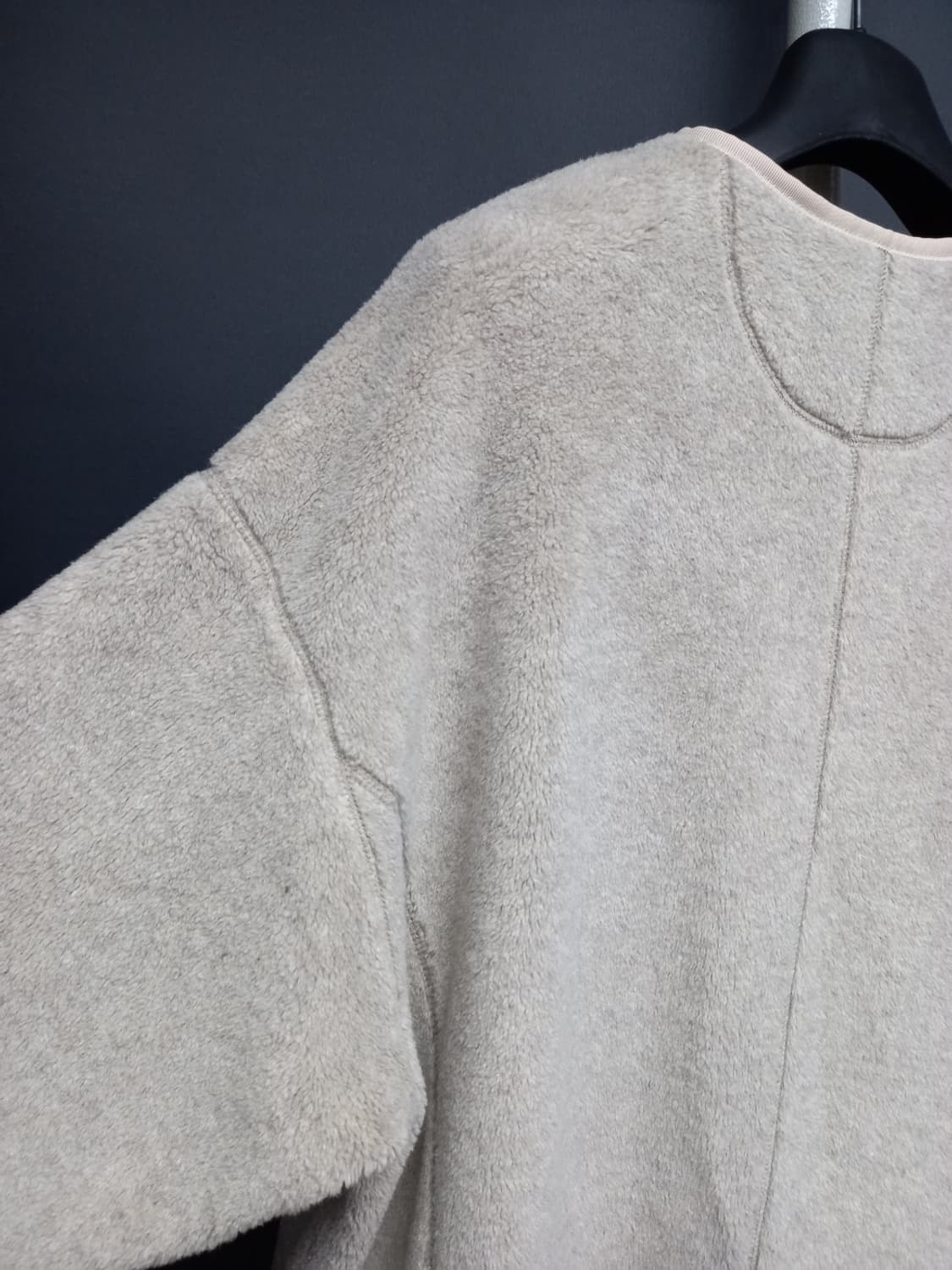 톰보이 춘추동 부클비숑 루즈박시핏 점퍼 F 44-77 상품이미지7