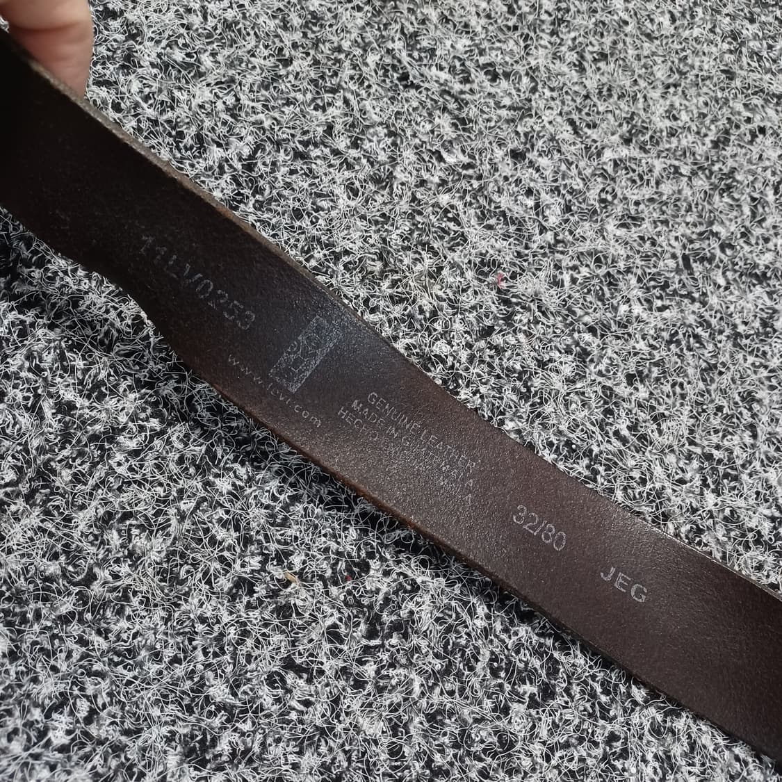 리바이스 빈티지 가죽 벨트  상품이미지4