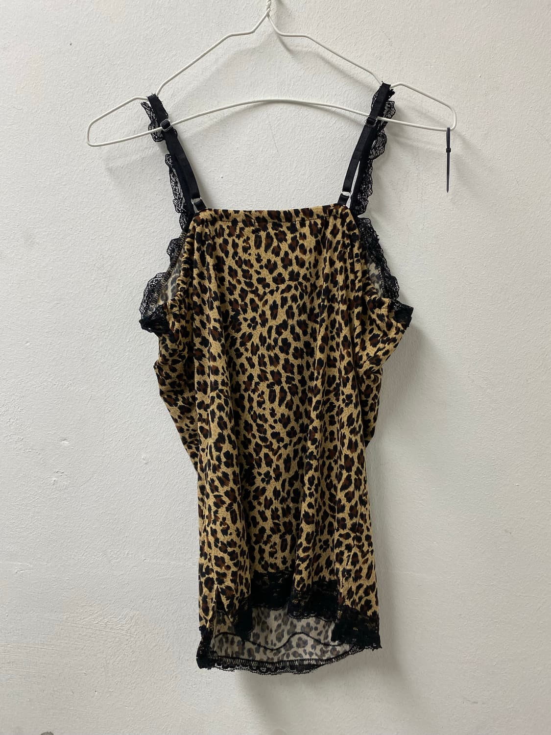 [CronFlake] Cubic Detail Leopard Lace Sl 상품이미지5