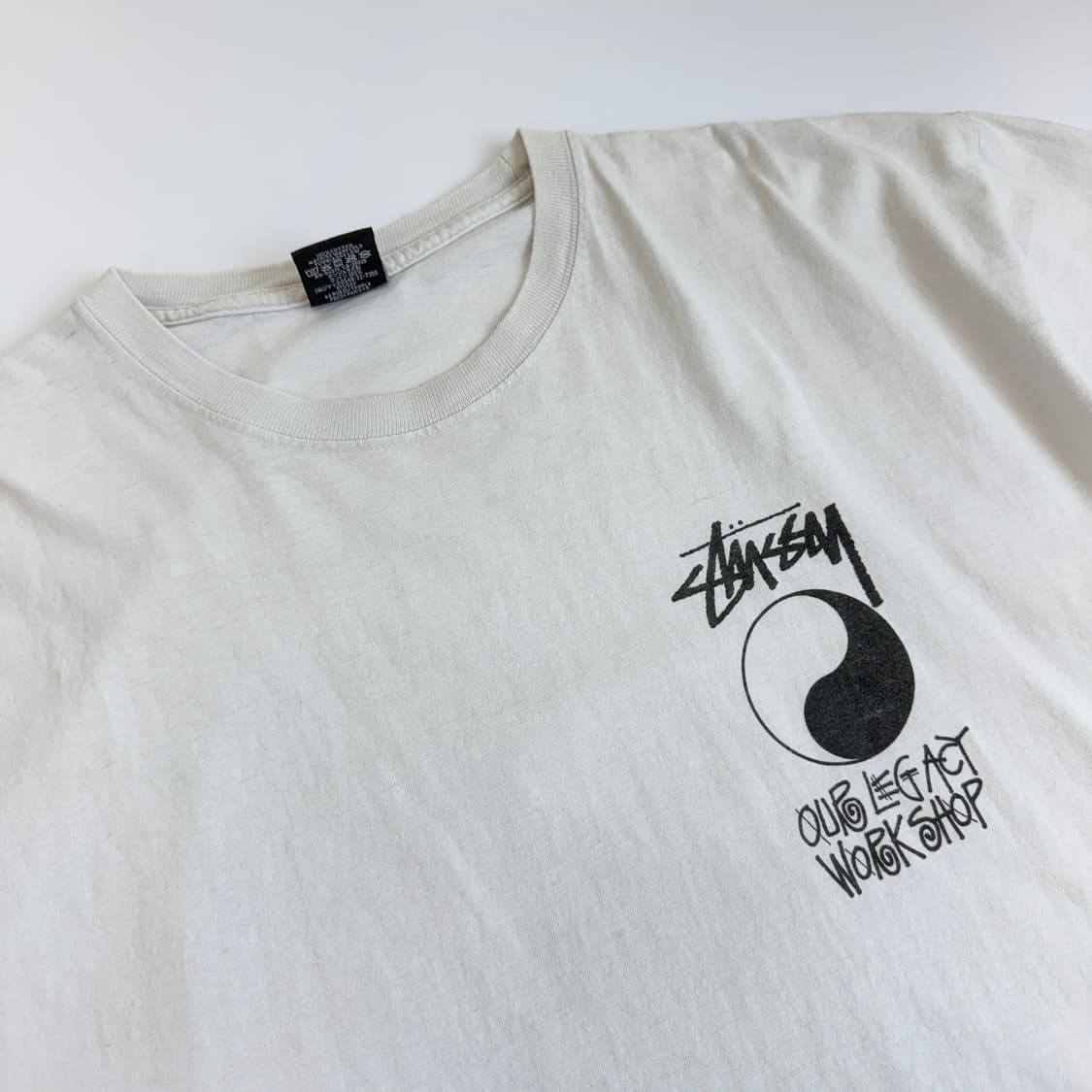 Stussy  스투시 x 아워레거시 프레임 피그먼트 다이드 반팔 티셔츠  상품이미지3