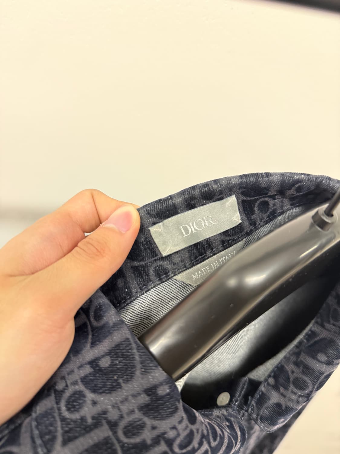 디올 벨벳 카스리 자켓 46사이즈 정품 상태좋음 상품이미지3