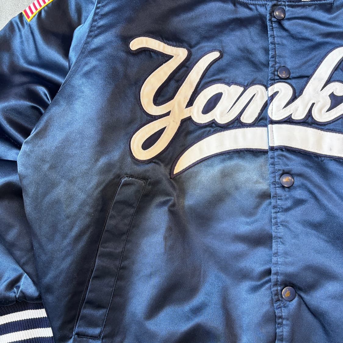 마제스틱 MLB 뉴욕 양키스 스타디움자켓 상품이미지5