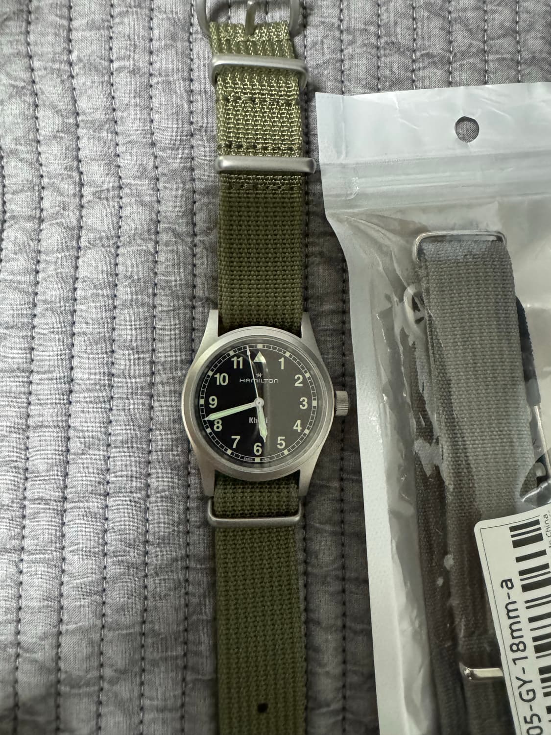 해밀턴 카키필드 33mm 쿼츠 상품이미지2