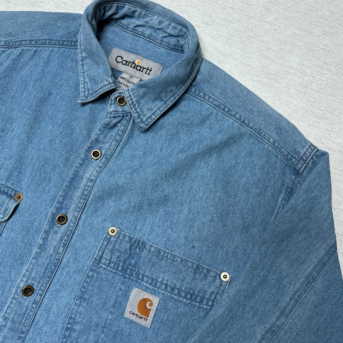 칼하트 데님셔츠 상품이미지3