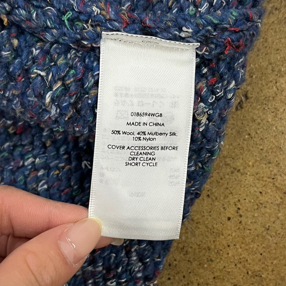 [정품] 폴로 데님앤서플라이 랄프로렌 블루 꽈배기 니트 가디건 b10 상품이미지6