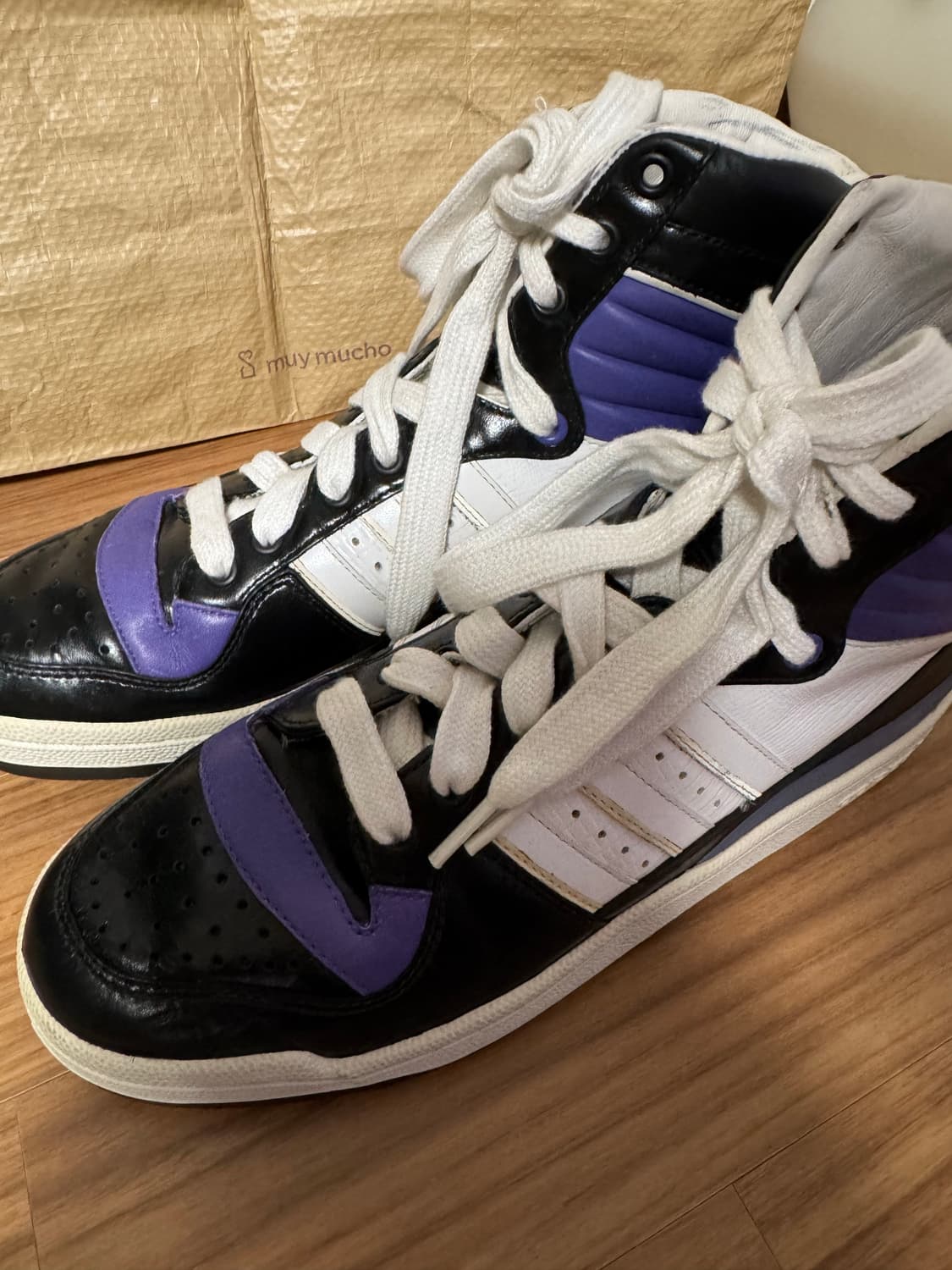 [270] 프랑스구매 아디다스 오리지널 RUN DMC 디자인 BBALL  상품이미지5