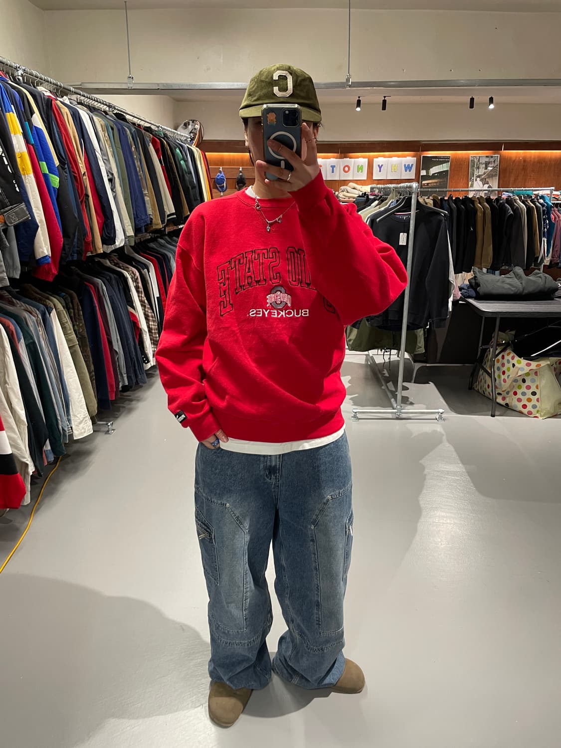 푸마 빈티지 오하이오 맨투맨티셔츠 상품이미지3