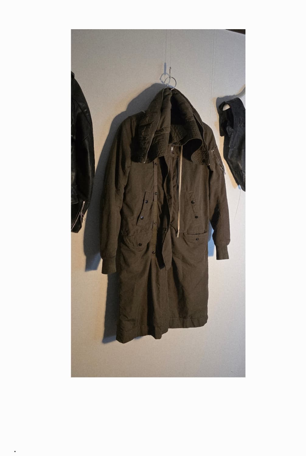 Rick Owens DRKSHDW 13fw long parka coat 상품이미지1