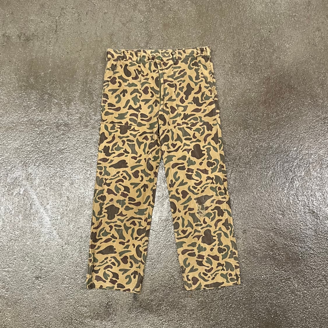 80s 빈티지 덕카모 팬츠 (36“) 상품이미지2