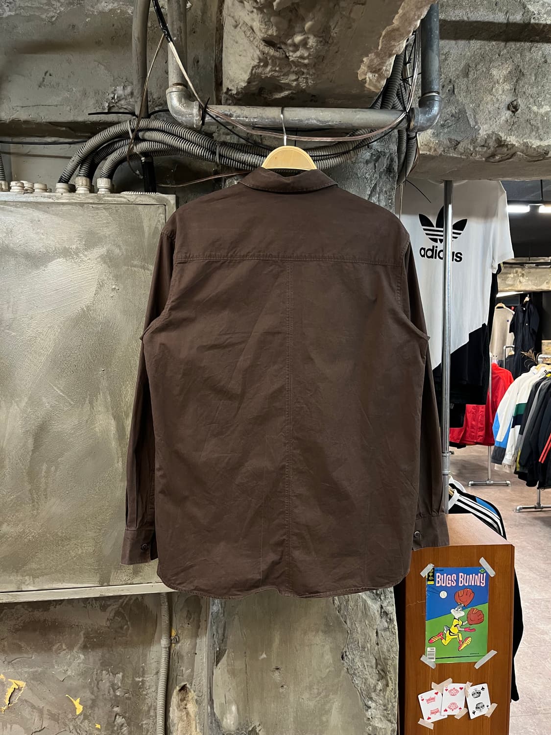 인사일런스 셔츠 브라운 M #csz2050 상품이미지2