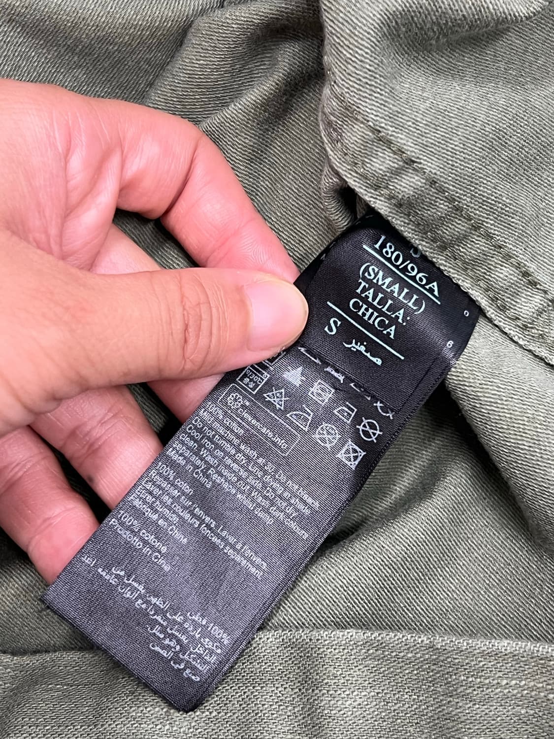 (S) 올세인츠 릴렉스핏 밀리터리 버튼 셔츠 상품이미지5