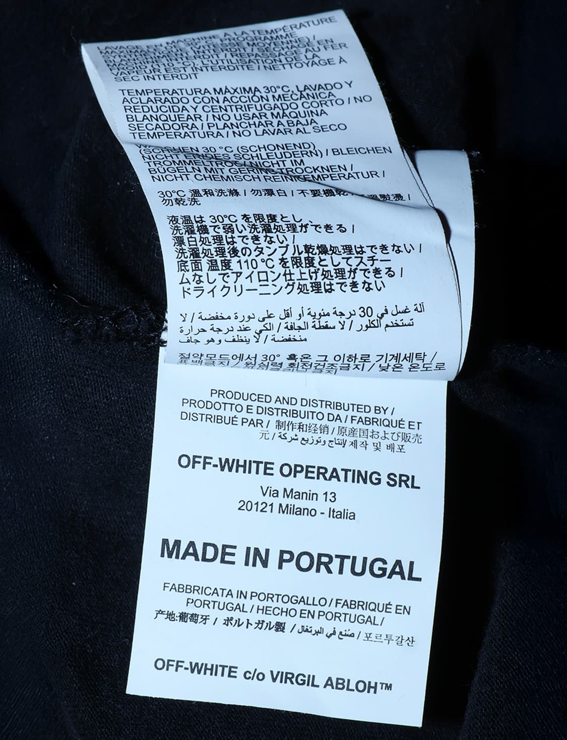 Off-White 20FW 페인팅 애로우 오버핏 반팔 티셔츠 (블랙/네온 상품이미지7