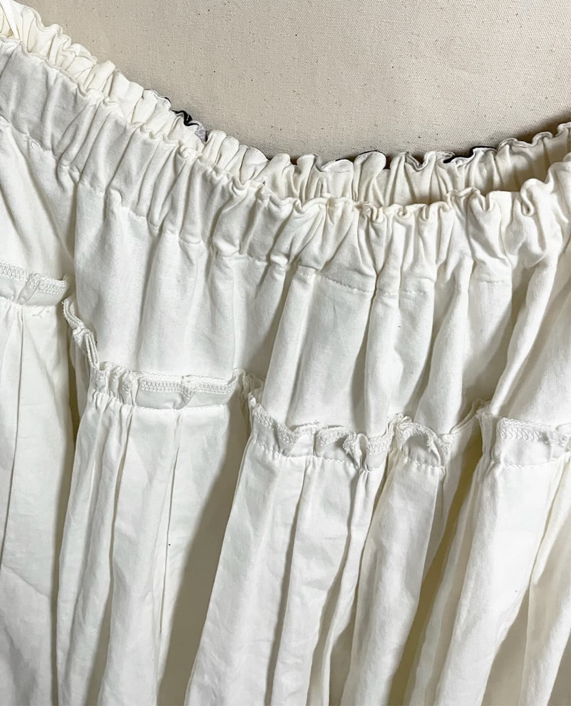 COMME DES GARCONS dot fril skirt 상품이미지4