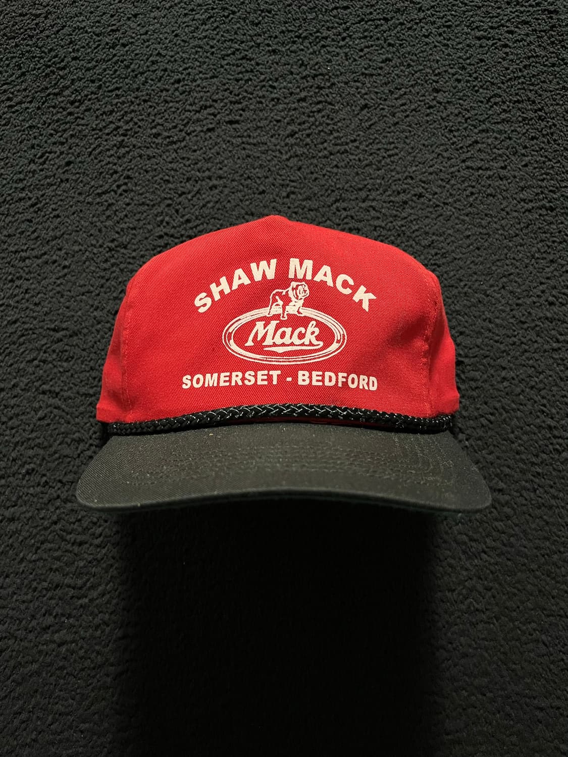 빈티지 MACK 6패널 투톤 트러커 캡 상품이미지1