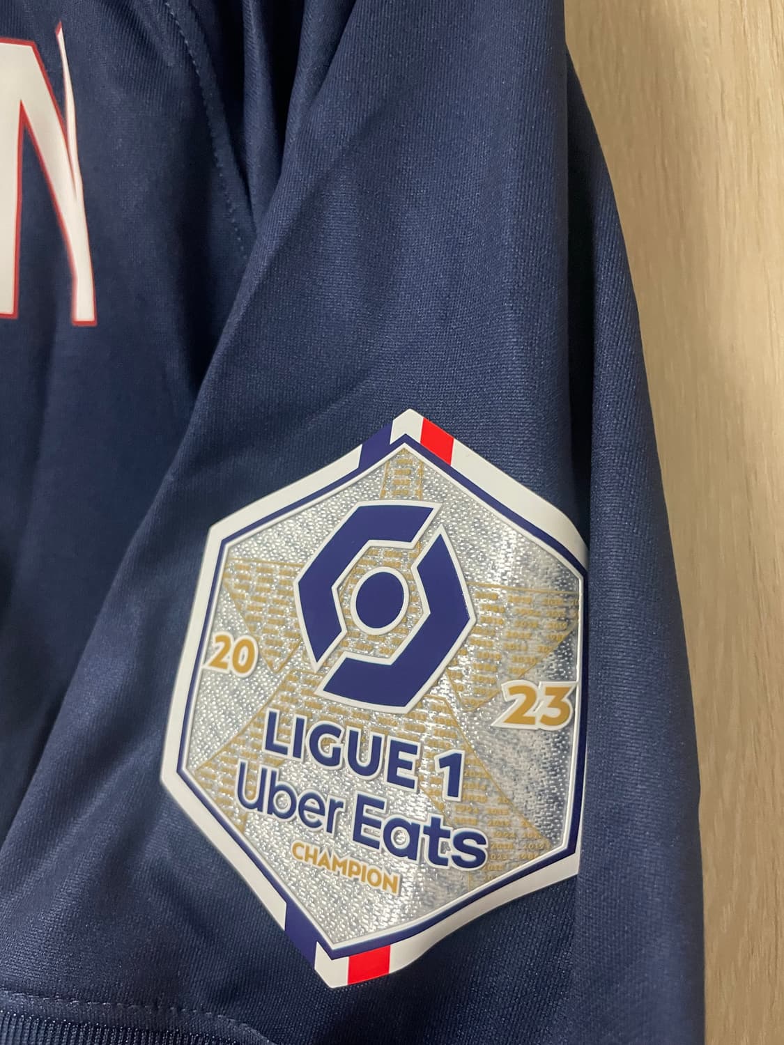 PSG 23-24 어웨이 이강인 /리그앙 패치 오피셜마킹 판매합니다 상품이미지4