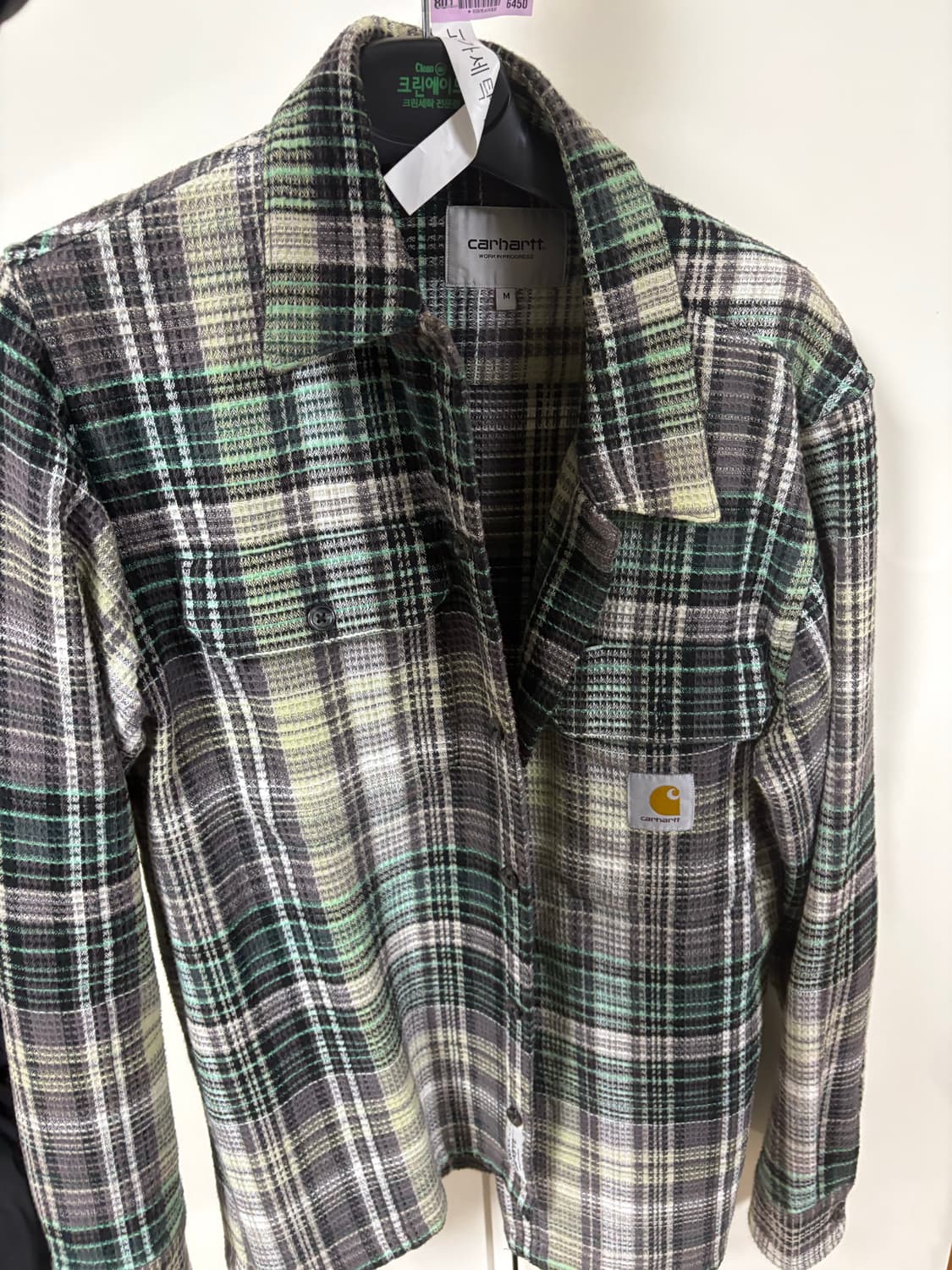 칼하트 L/S balmon shirt 상품이미지1