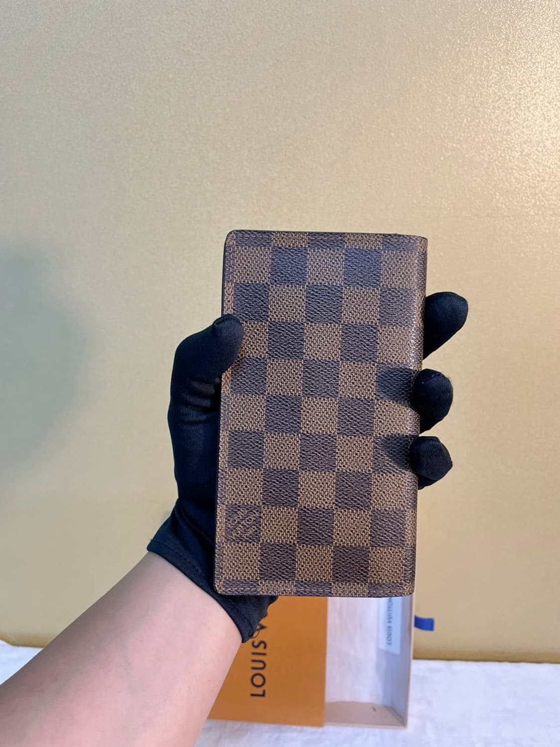 루이비통 포켓 아젠다 다미에 에벤 장지갑 상품이미지3