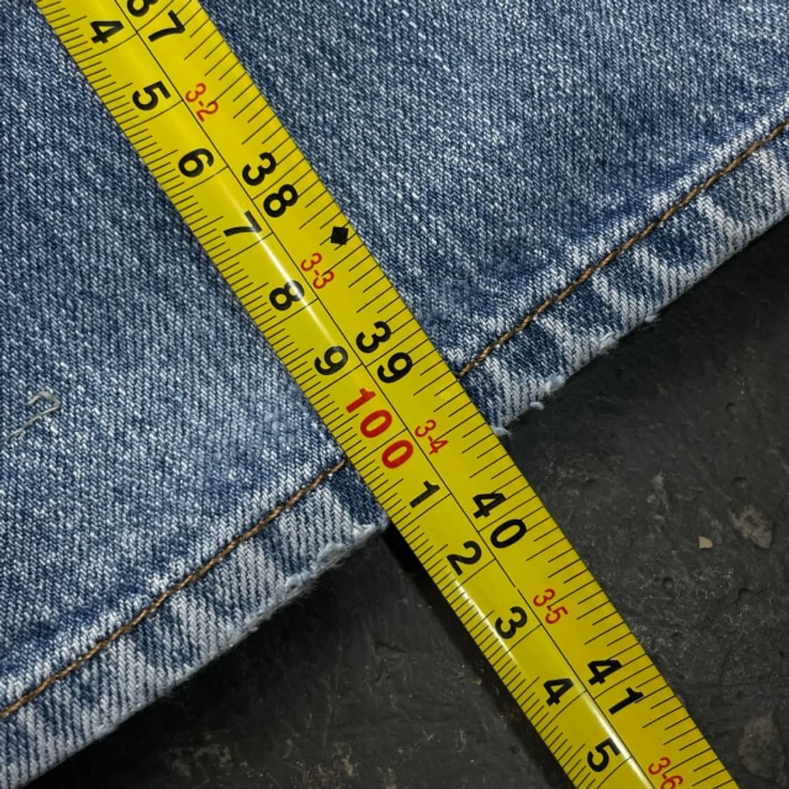 38 브룩스브라더스 와이드 데님팬츠  상품이미지9