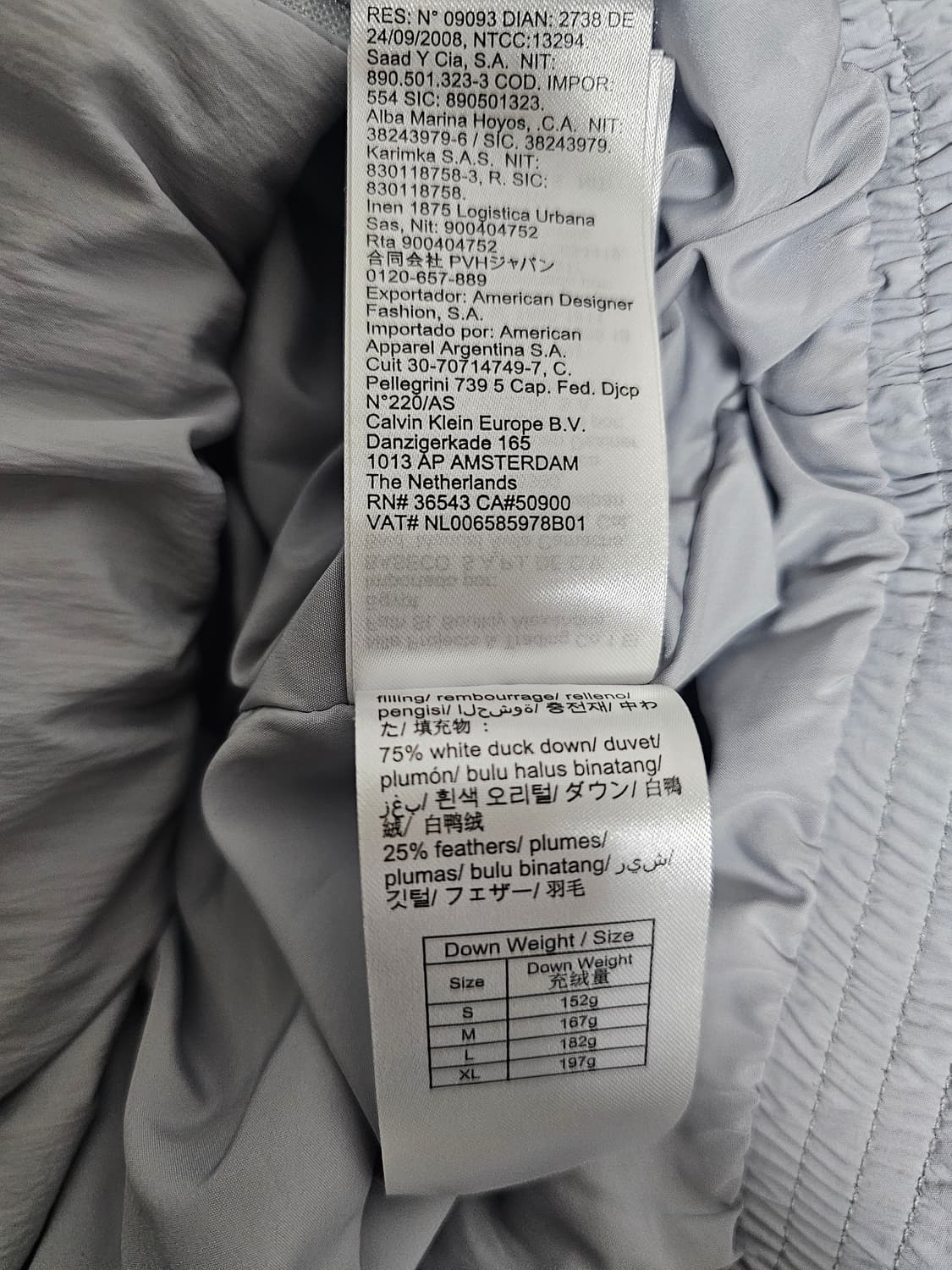 캘빈클라인 덕다운 푸퍼패딩 L 상품이미지4