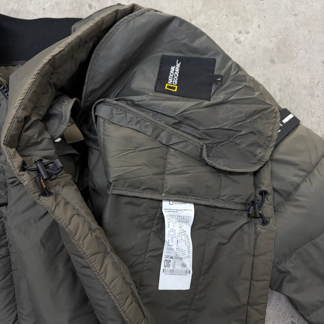 내셔널지오그래픽 경량 패딩[2124] 상품이미지7