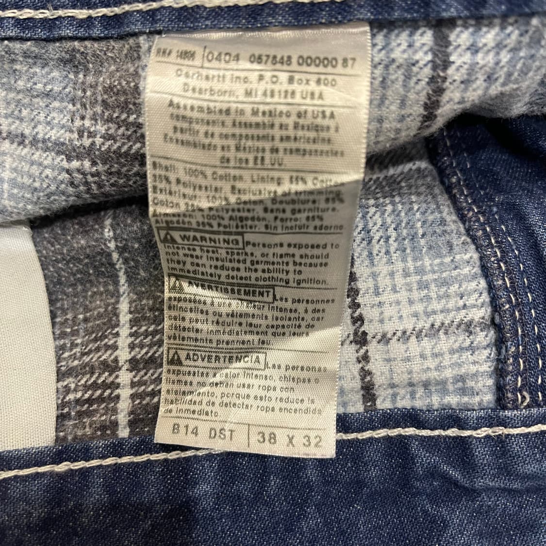 칼하트.데님 카펜터  상품이미지5