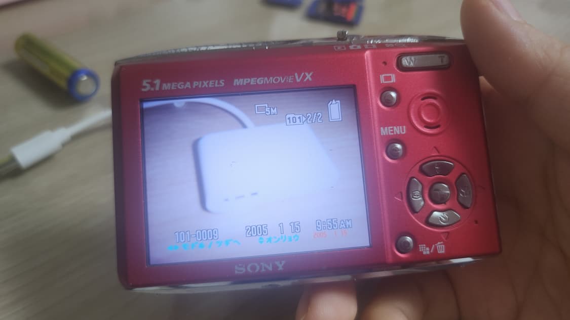 소니 사이버샷 Sony cyber-shot dsc-t5 빈티지디카 상품이미지4