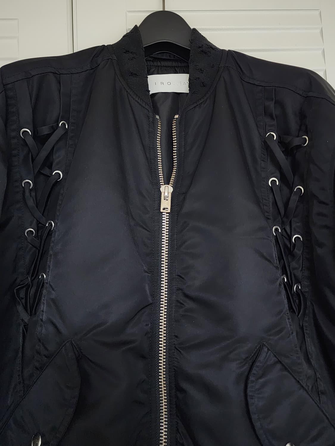 Iro 한섬 수입  오리털 봄버 패딩 새상품 상품이미지7