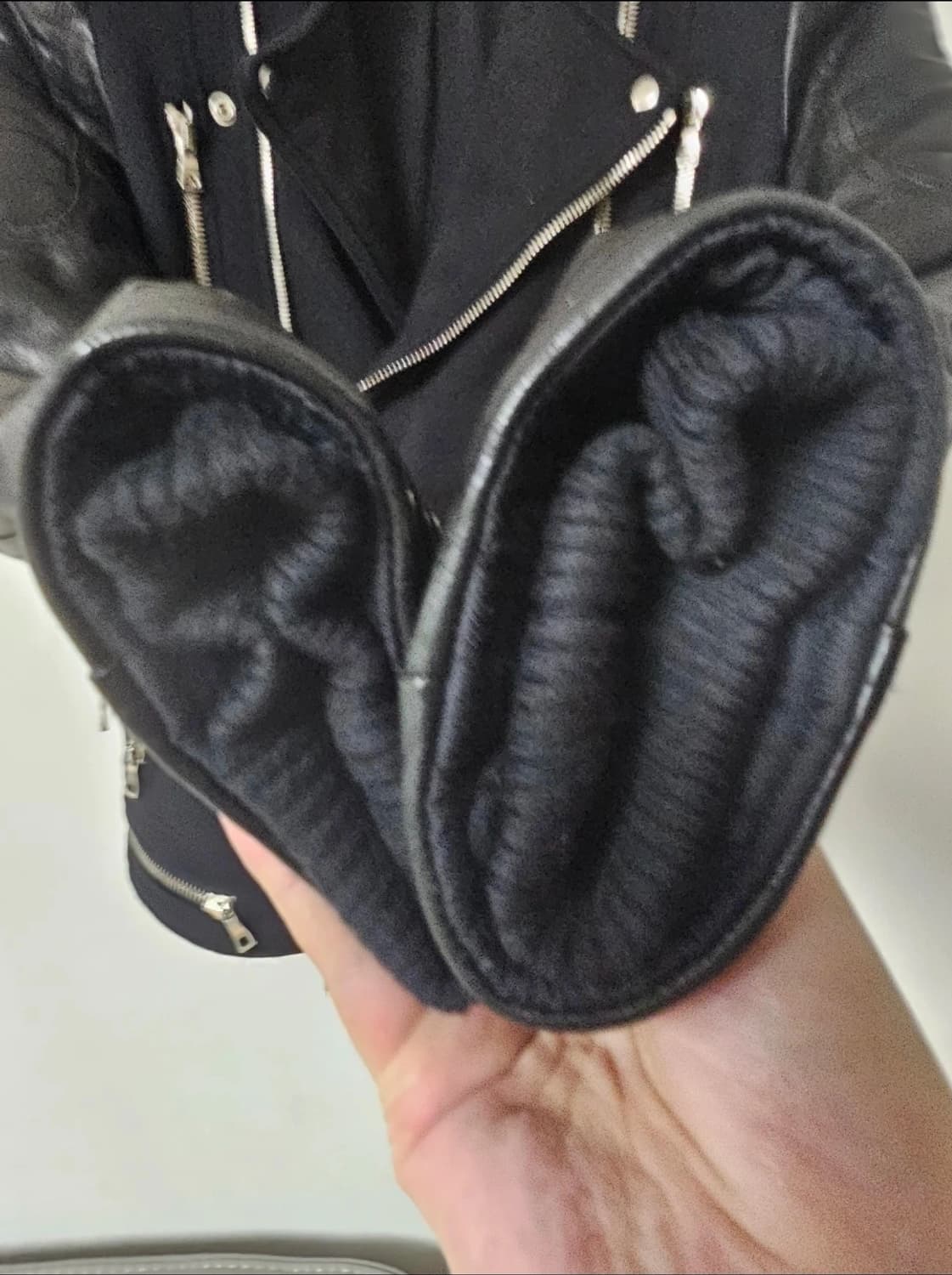 발망 11주년 레더 슬리브 가죽쟈켓(M/95/고가모델) 상품이미지4