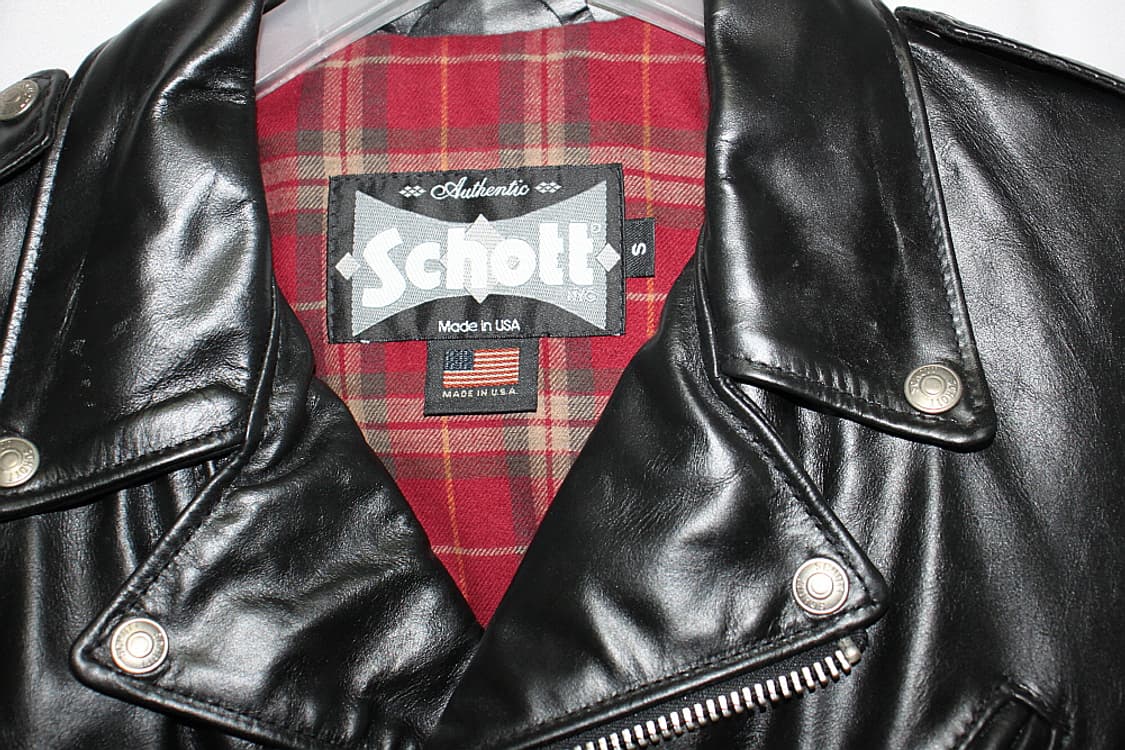 Schott 쇼트라이더자켓 S (우리95) 상품이미지5
