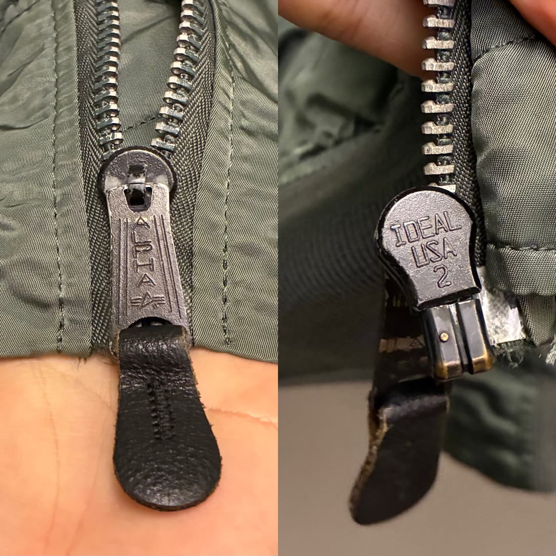 (M~L)90s USA ALPHA 알파인더스트리 빈티지 ma-1 항공점퍼 상품이미지6