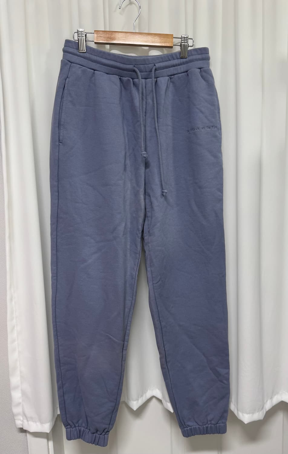 [새상품] 드핀 트레이닝 조거팬츠 미스트블루 상품이미지3