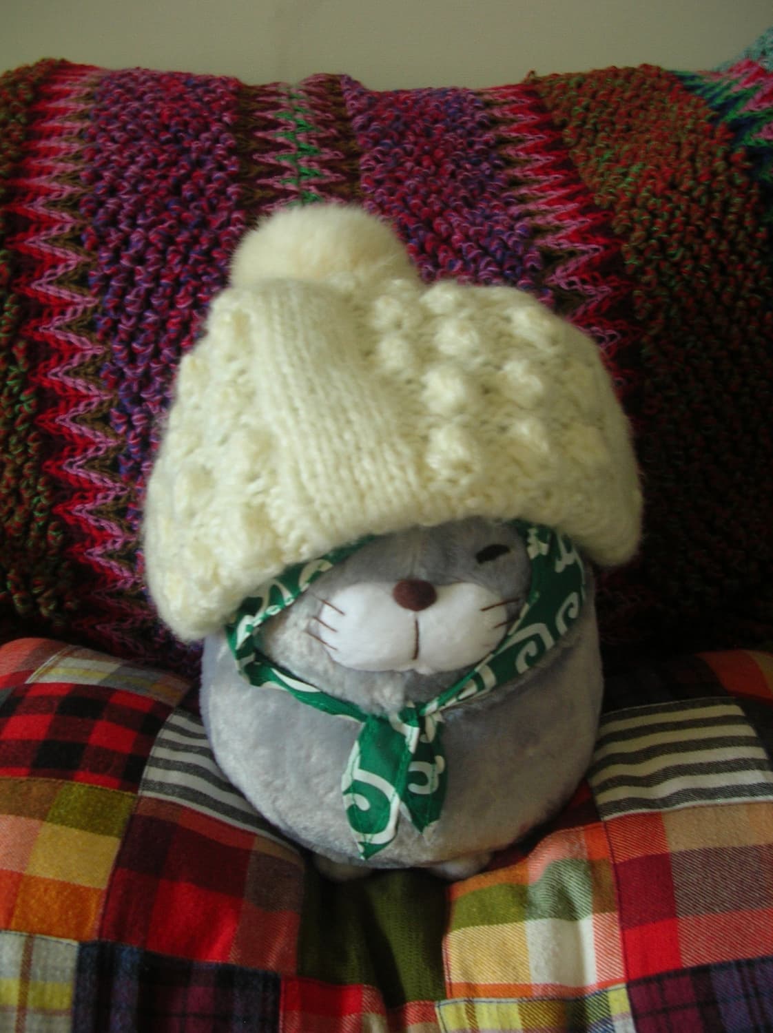 리즈리사 폼폼이 털모자(비니) 상품이미지2