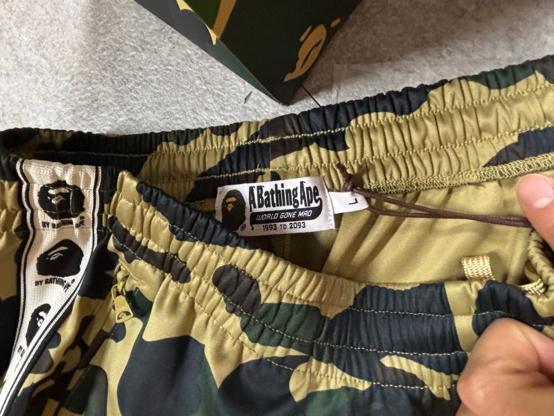 베이프(Bape) 카모 루즈핏 팬츠 바지 상품이미지6