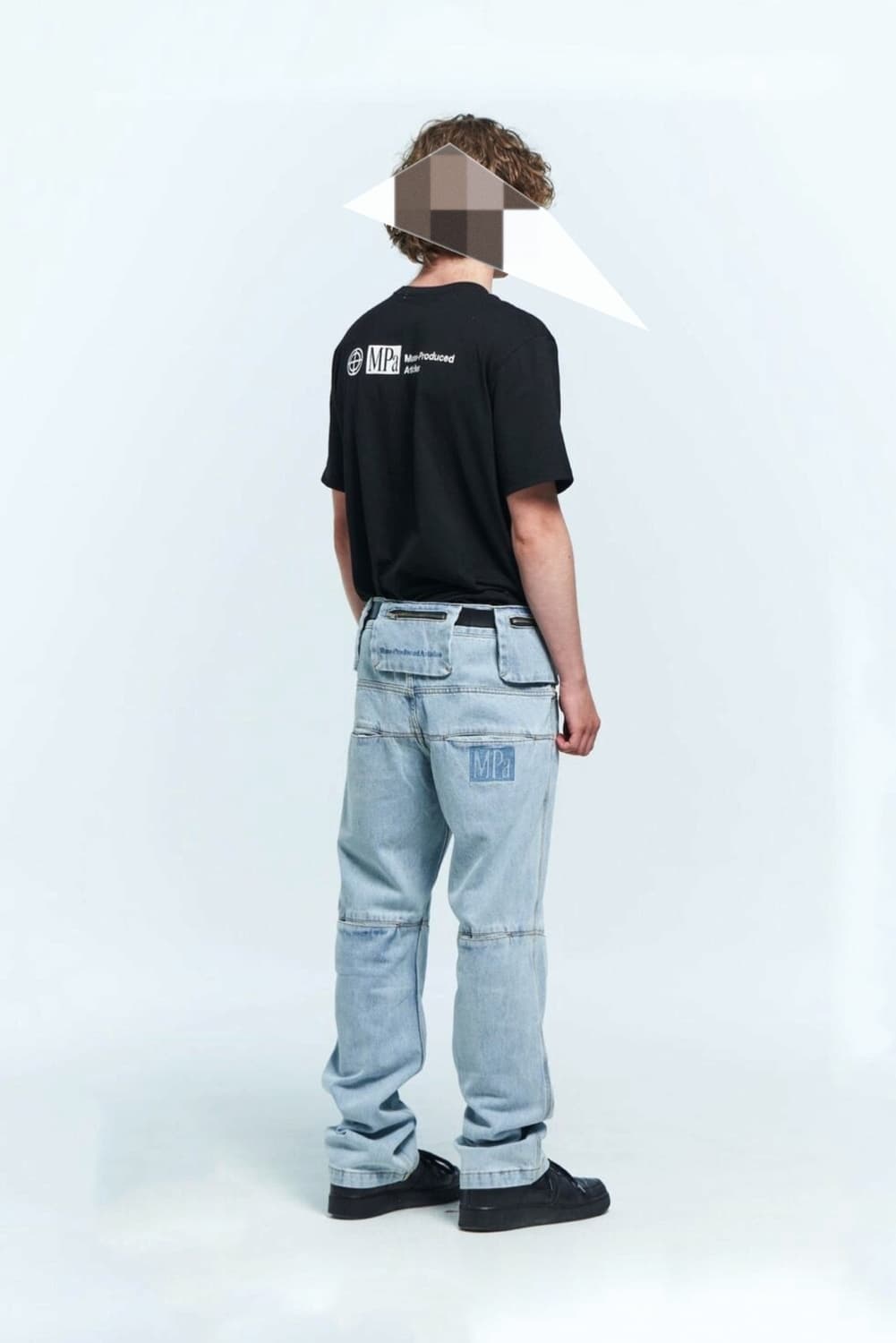 [S] 플라스틱프로덕트 백팬츠 상품이미지3