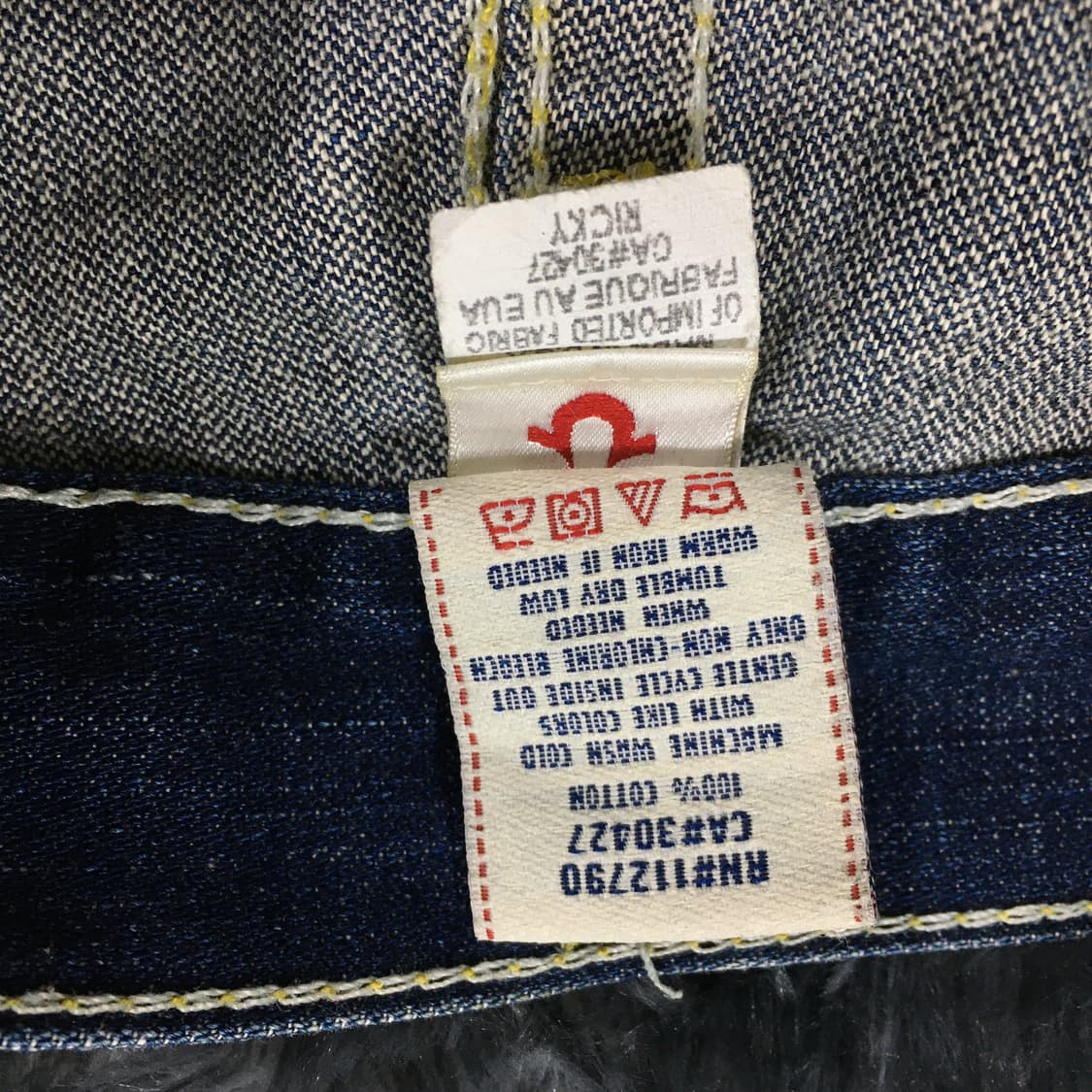 투티/0138 true religion 데미지 워싱 청바지 상품이미지8