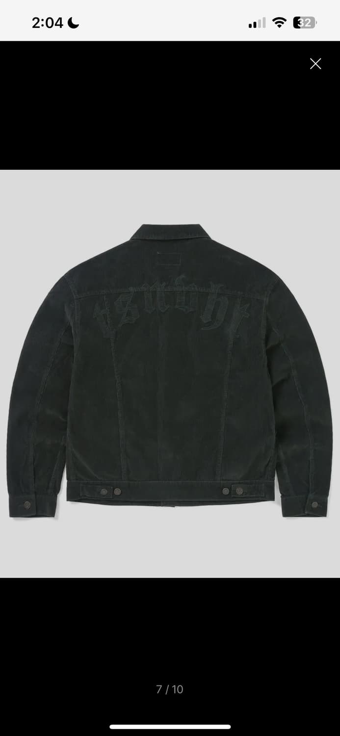 디스이즈네버댓 코듀로이 트러커 올리브 상품이미지2