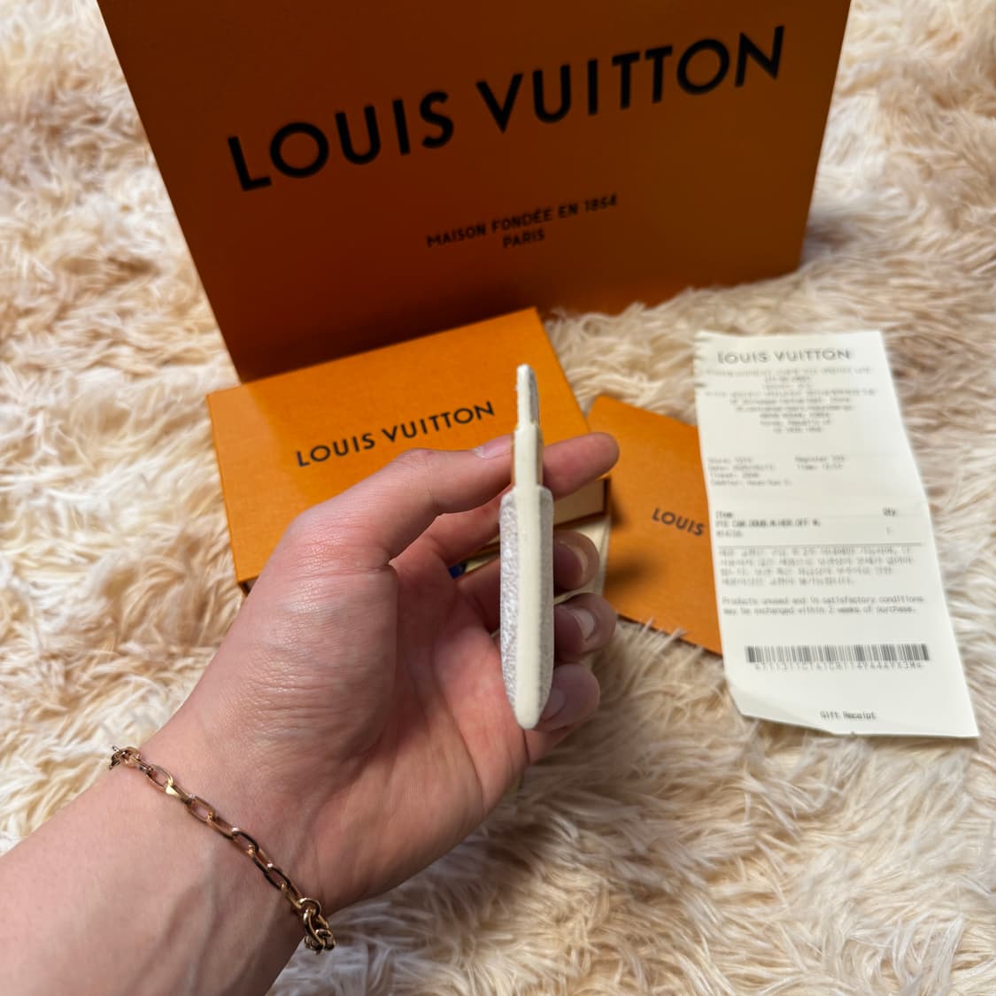 [새상품 / 백화점판] 루이비통 더블 카드 홀더 카드지갑 상품이미지3