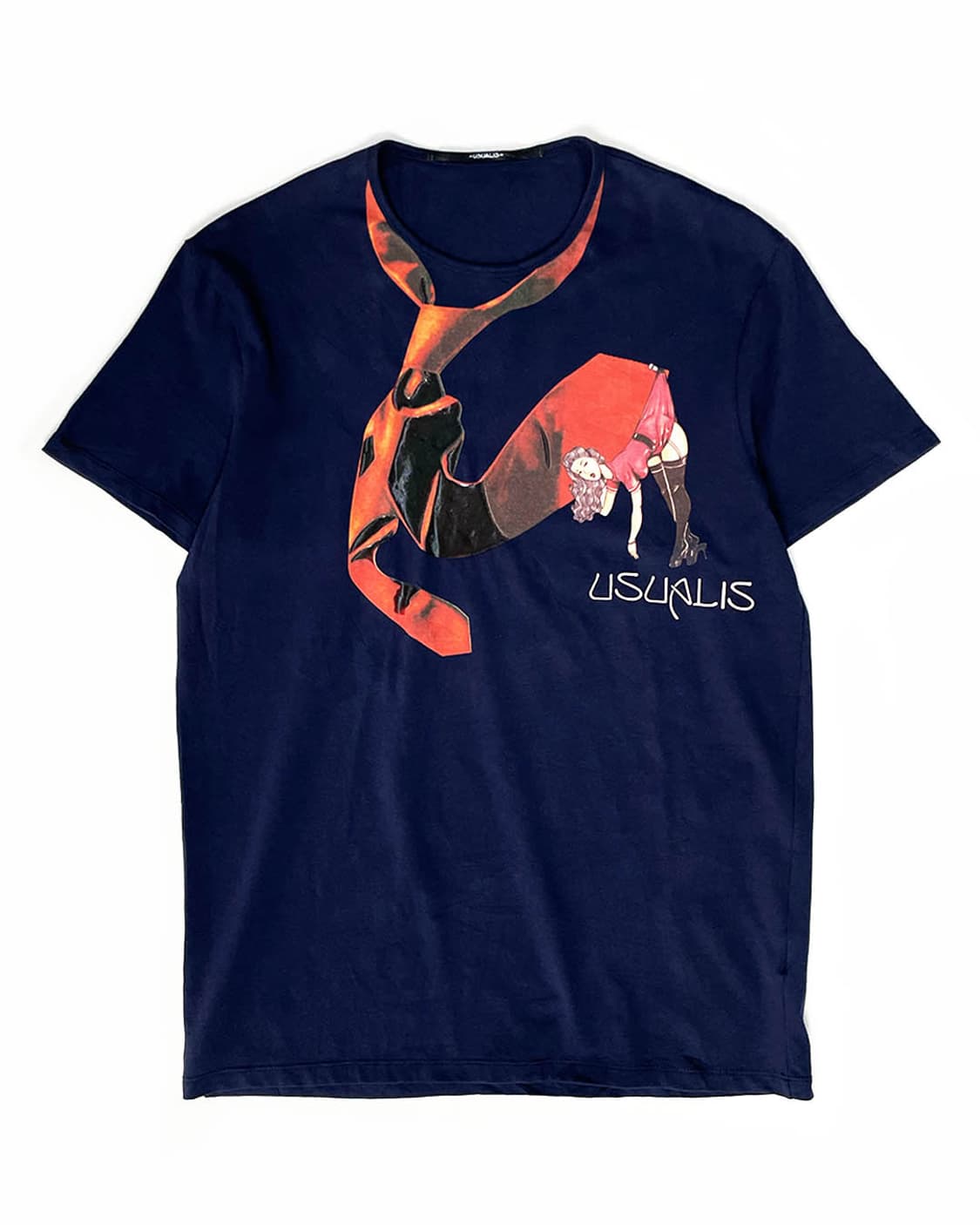USUALIS 프린팅 티셔츠  상품이미지1