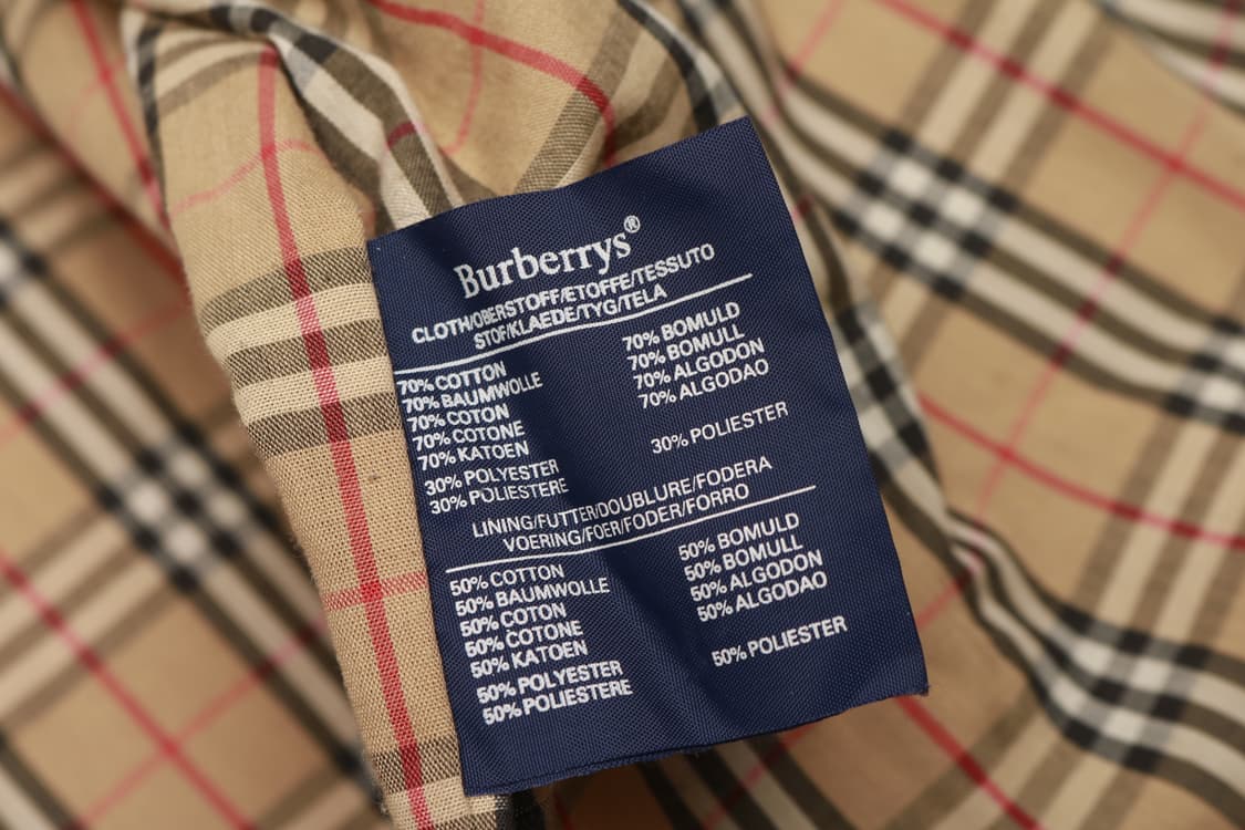 [L] 90's 버버리 코튼 블루종 자켓 상품이미지6