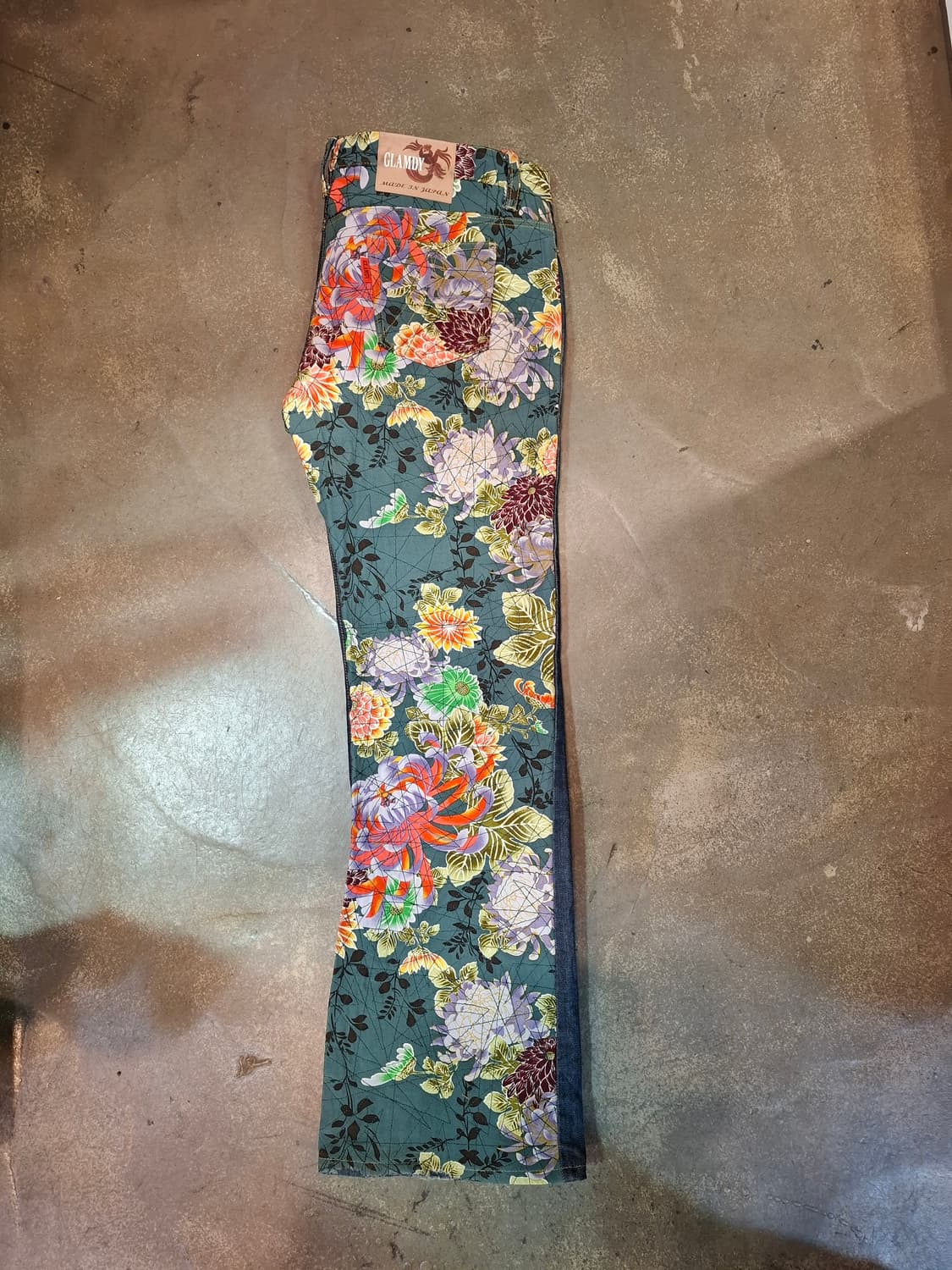 글램디 일본 자수 데님 팬츠 상품이미지6