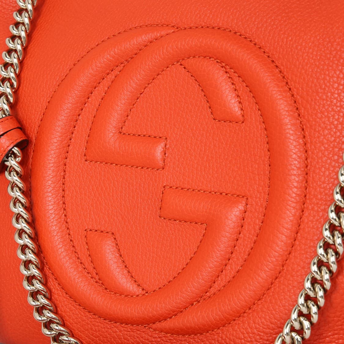 구찌 소호 테슬 체인 숄더백 GG 인터로킹 토트 308982 상품이미지6