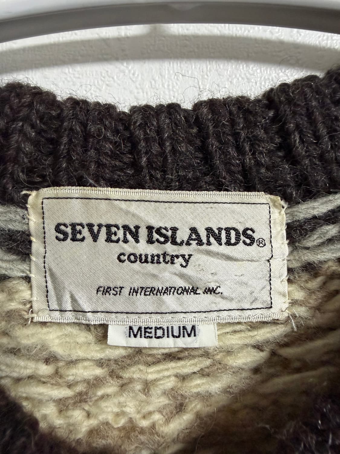 세븐아일랜드 컨트리 노르딕 패턴 울 니트 스웨터 상품이미지3