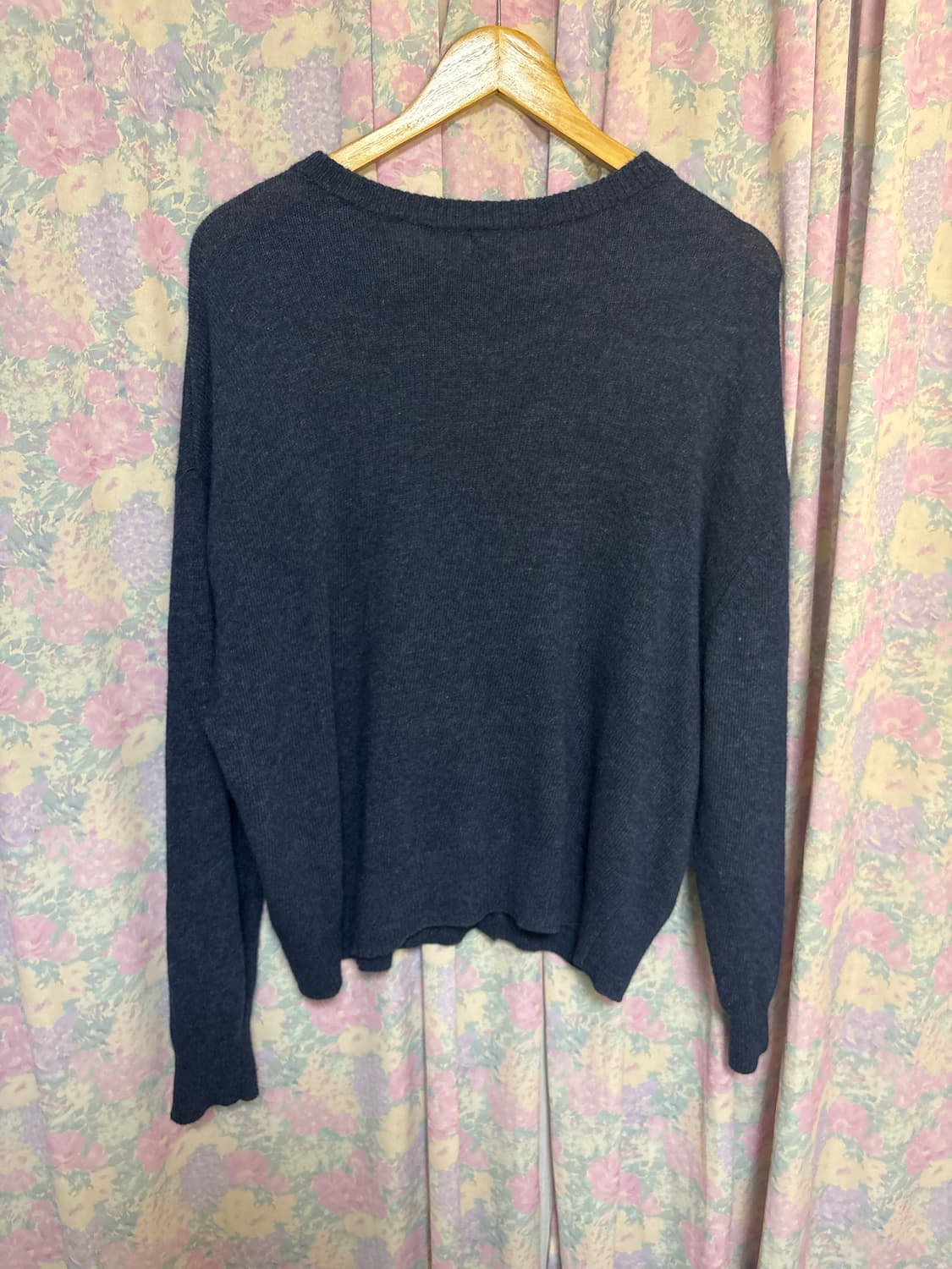 네이비 울 가디건 상품이미지8